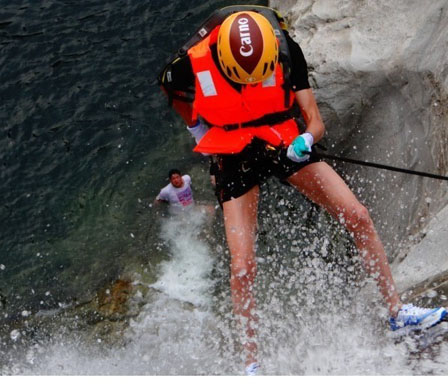 The water in Zhengzhou River descending beauty Map