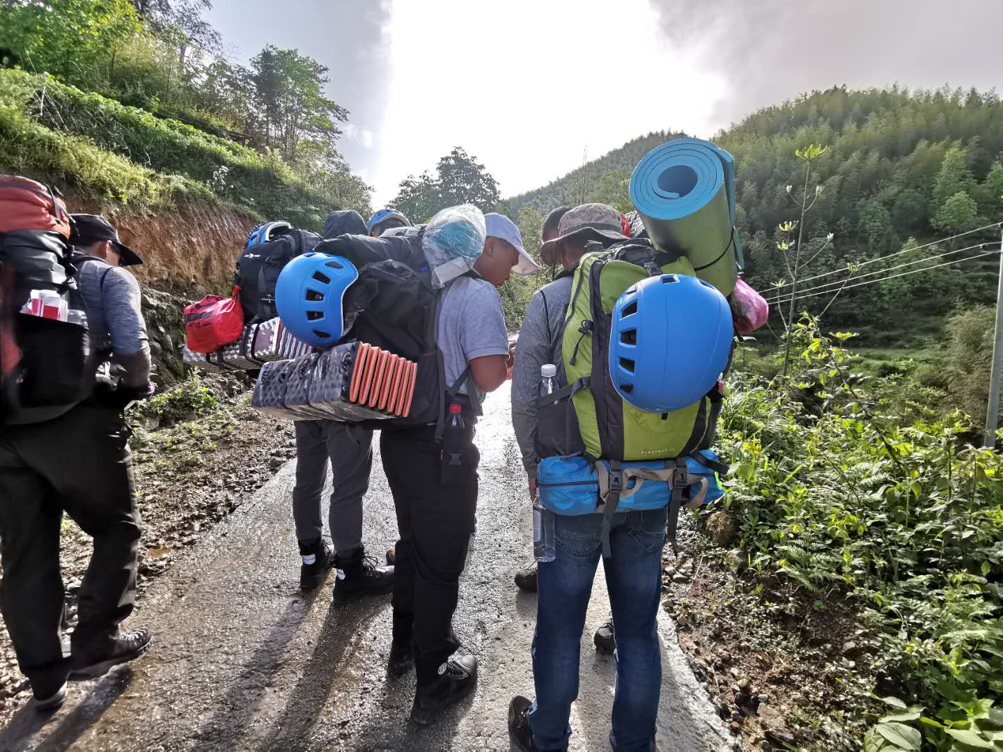 ongzhou blue sky rescue activities